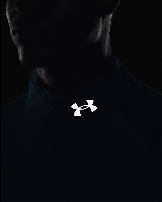 Camiseta con media cremallera UA Qualifier Run 2.0 para hombre, Blue, pdpMainDesktop image number 3